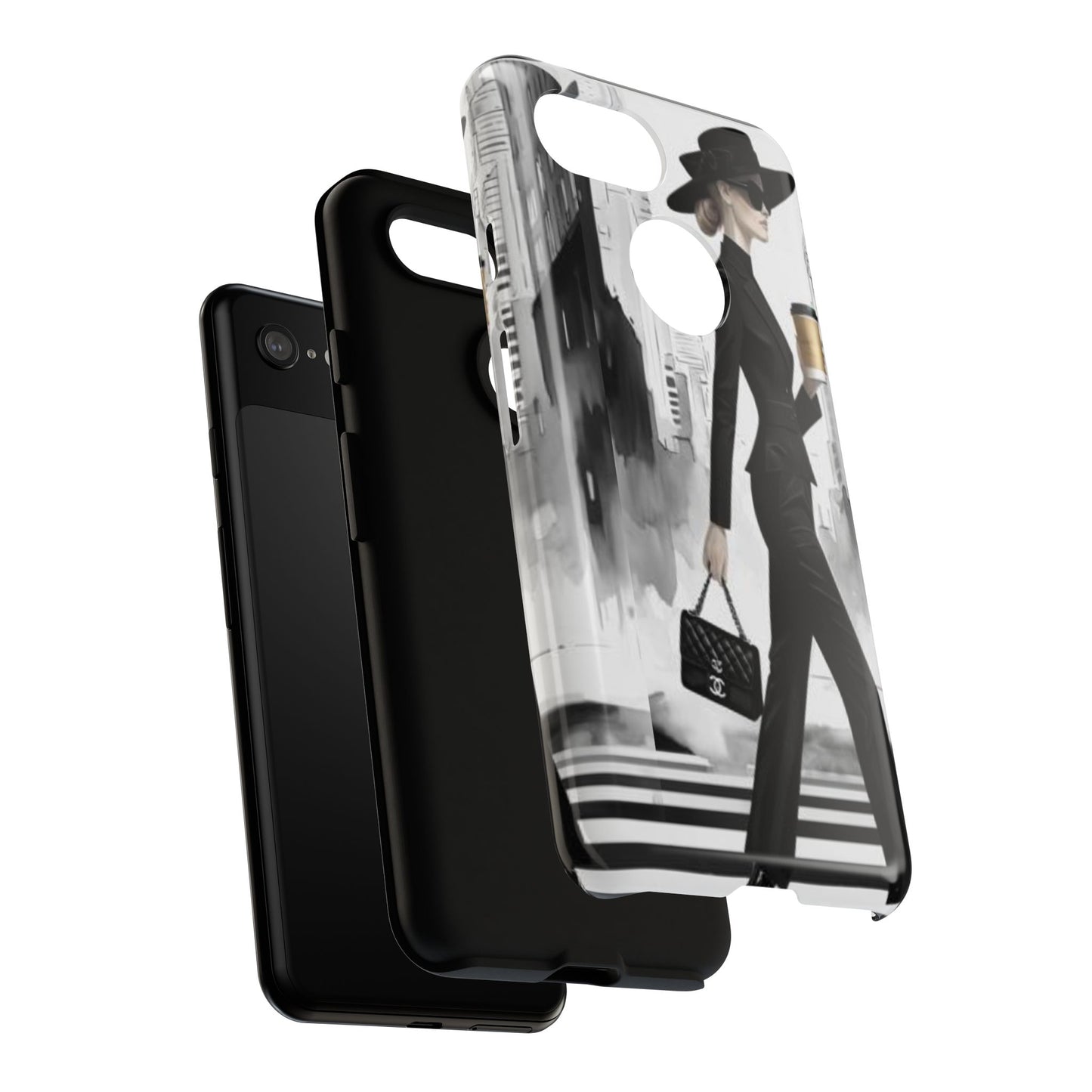 "Chic City Stroll" Mobile Phone Case