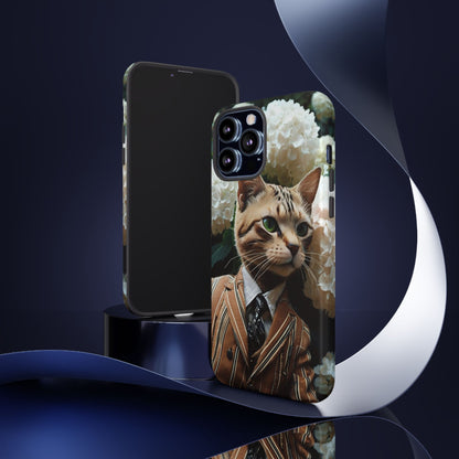 "The Feline Aristocrat" Mobile Phone Case
