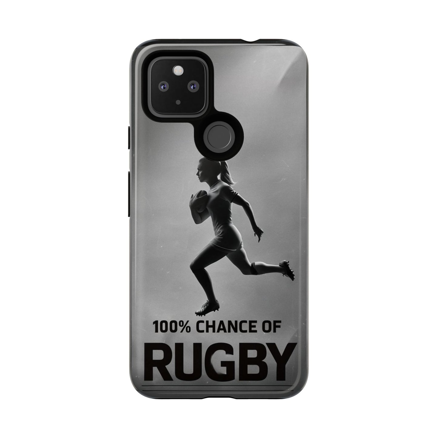 "Rain, Shine, Rugby" Mobile Phone Case