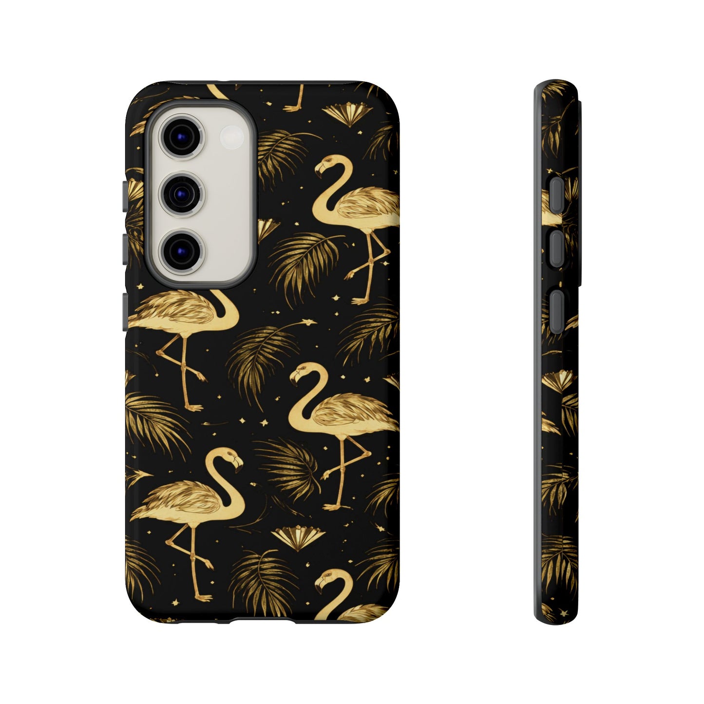"Gold Flamingo" Mobile Phone Case