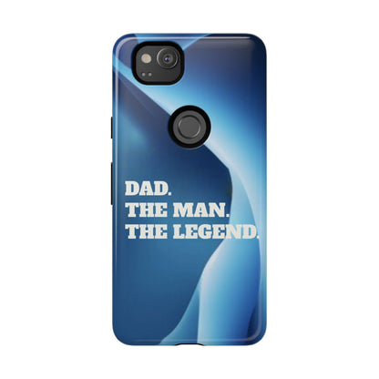 "Dad.  The Man.  The Legend" Mobile Phone Case (red)