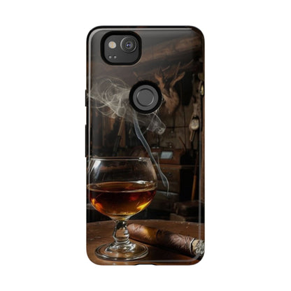 "Hot Whiskey and Cigar" Mobile Phone Case