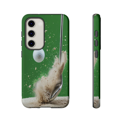 "Bunker Shot" Mobile Phone Case (light green)