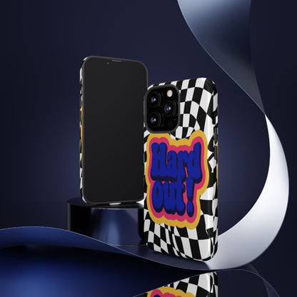 "Hard Out" Mobile Phone Case (blue)