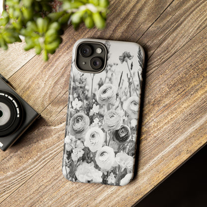 "Monochrome Muse" Mobile Phone Case