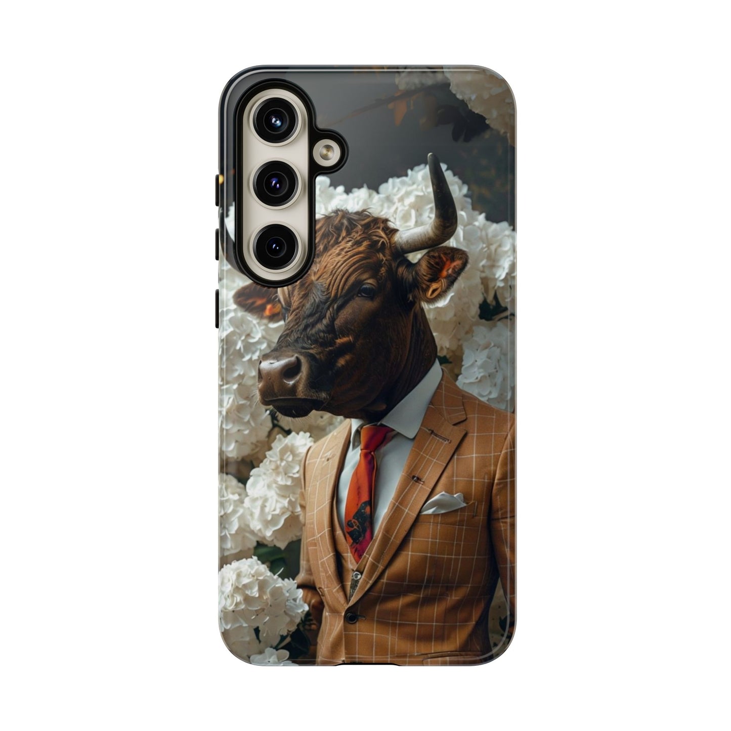 "The Genteel Bull" Mobile Phone Case
