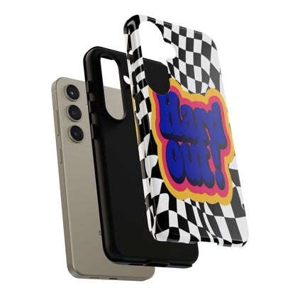 "Hard Out" Mobile Phone Case (blue)