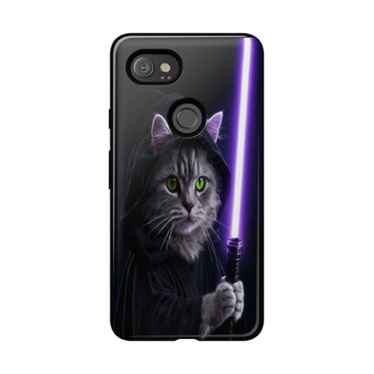 "Jedi Whisker" Mobile Phone Case (purple)