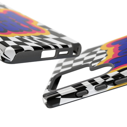 "Hard Out" Mobile Phone Case (blue)