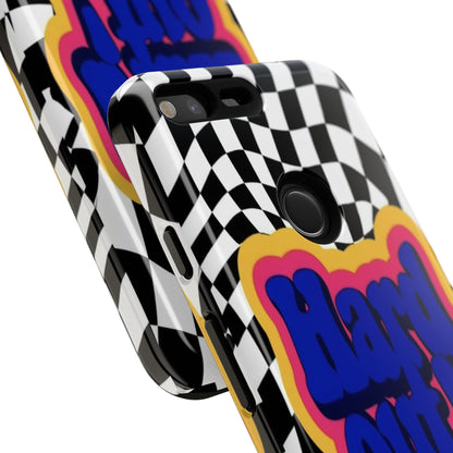 "Hard Out" Mobile Phone Case (blue)