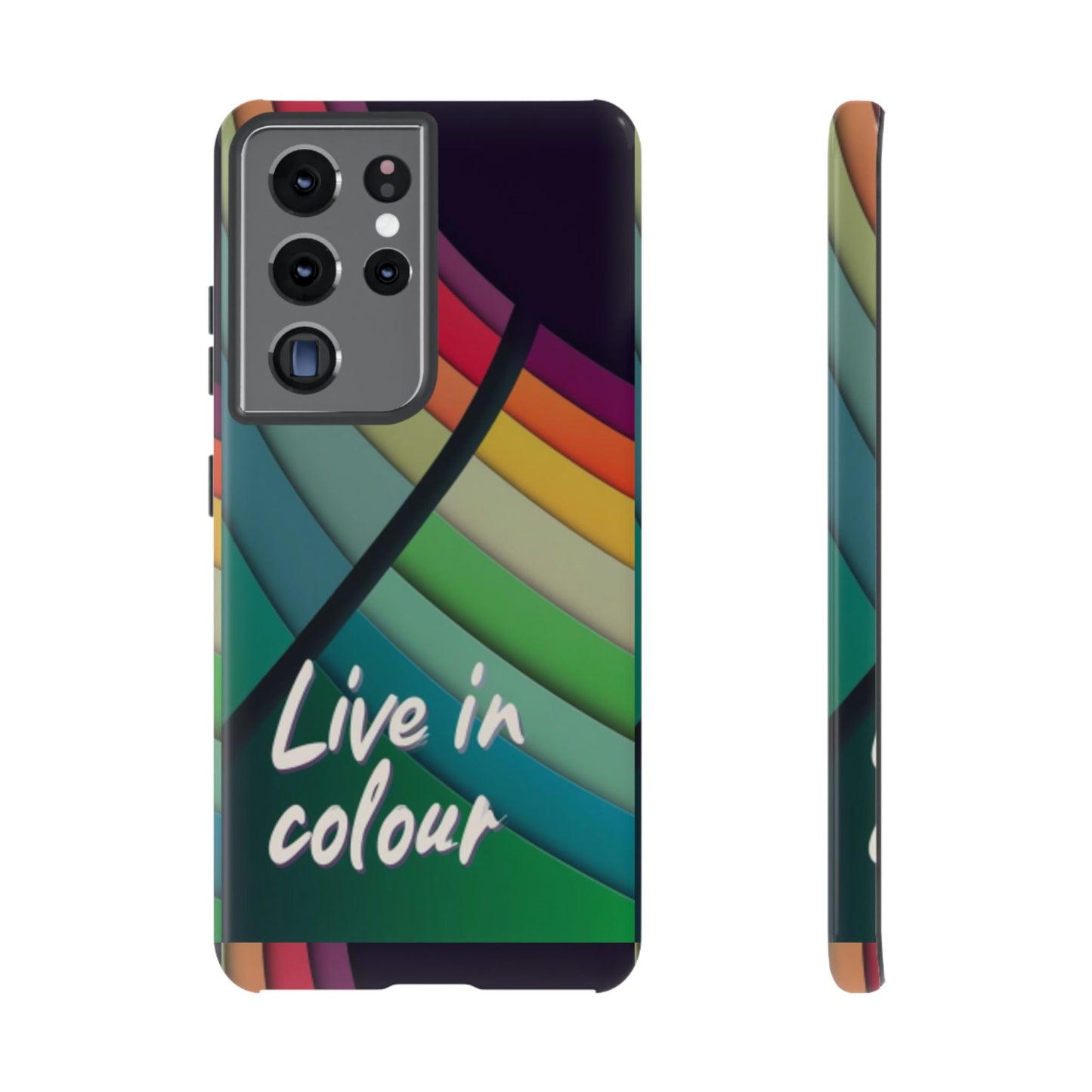"Live in Colour" Mobile Phone Case