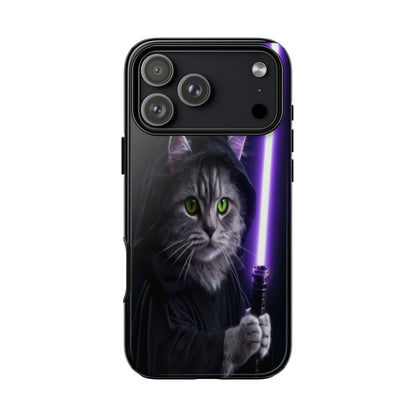 "Jedi Whisker" Mobile Phone Case (purple)