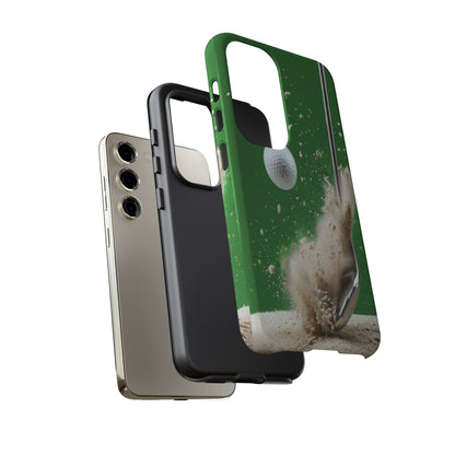 "Bunker Shot" Mobile Phone Case (light green)
