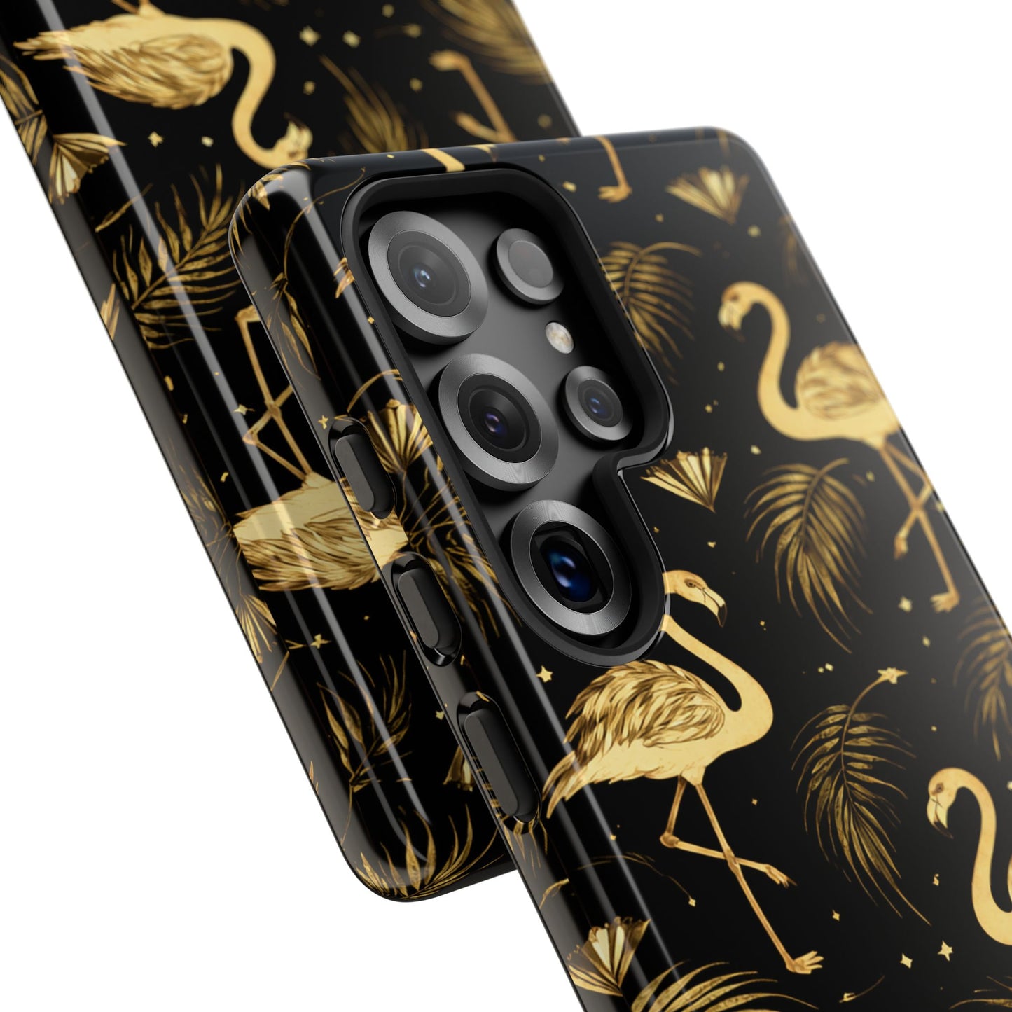 "Gold Flamingo" Mobile Phone Case
