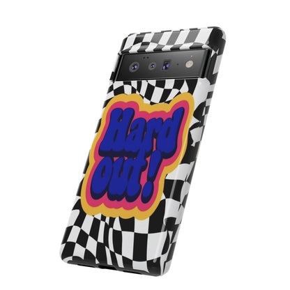 "Hard Out" Mobile Phone Case (blue)