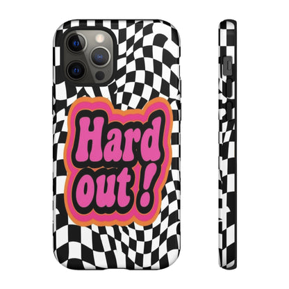 "Hard Out" Mobile Phone Case (pink)