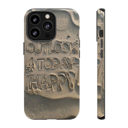 "Life is Short.  Be Happy" Mobile Phone Case