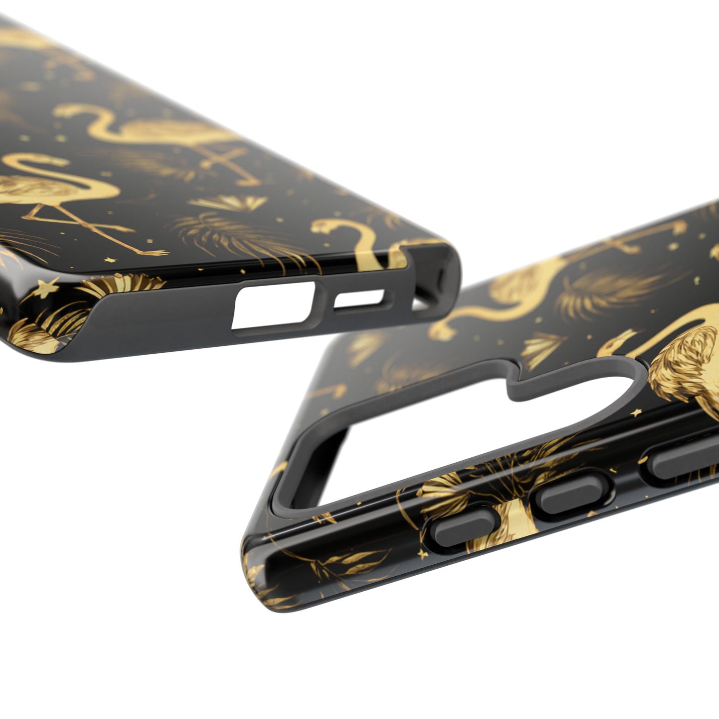 "Gold Flamingo" Mobile Phone Case