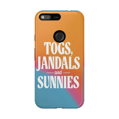 "Togs, Jandals and Sunnies" Mobile Phone Case