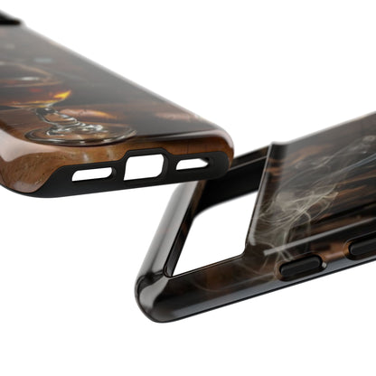 "Hot Whiskey and Cigar" Mobile Phone Case
