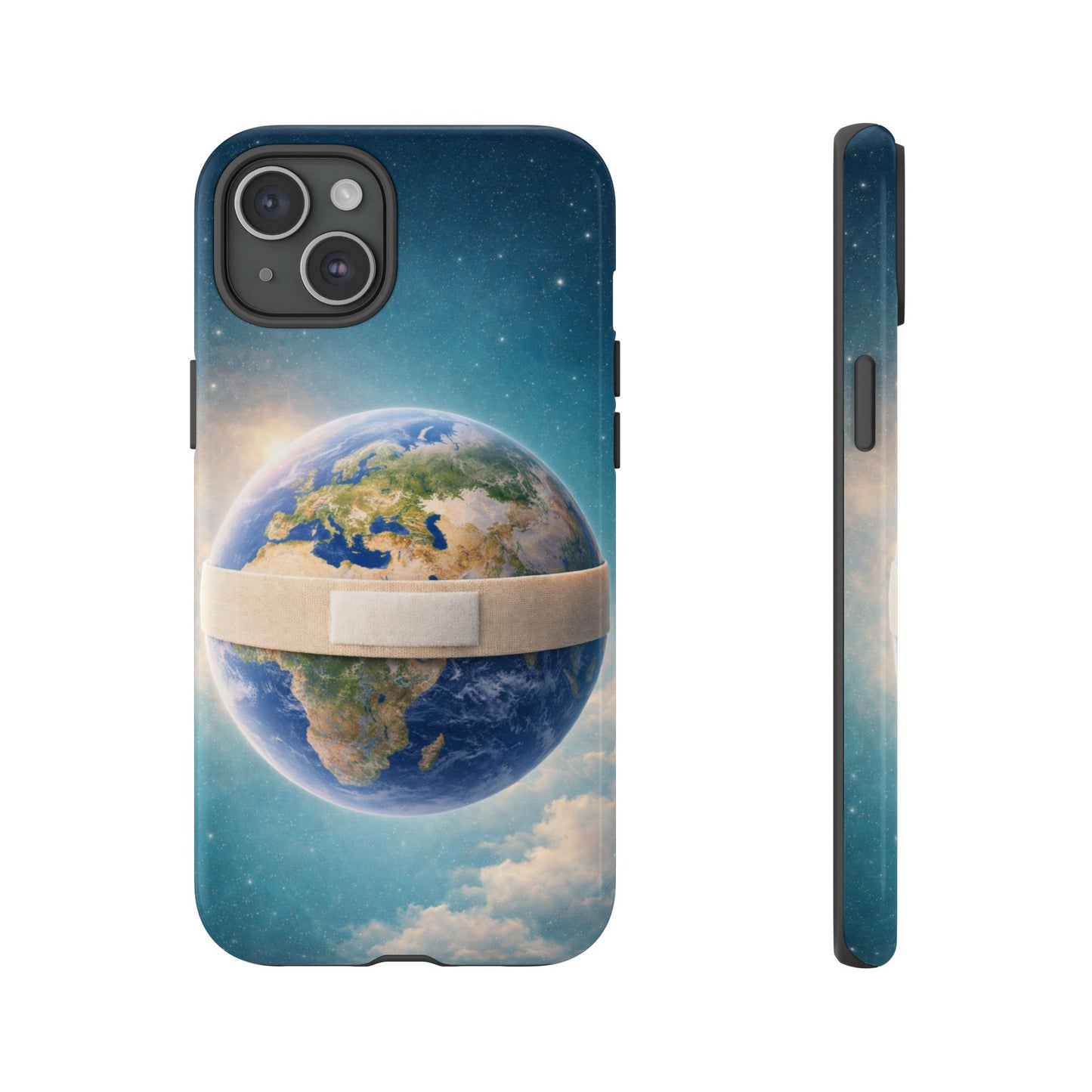 Earth Band Tough Case — Protective Planet Phone Case with Global Design