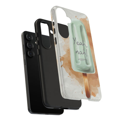 "Yeah, nah! Iceblock" Mobile Phone Case