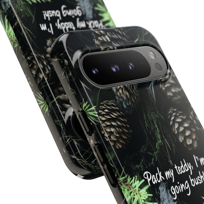 "Pack my Teddy" Mobile Phone Case