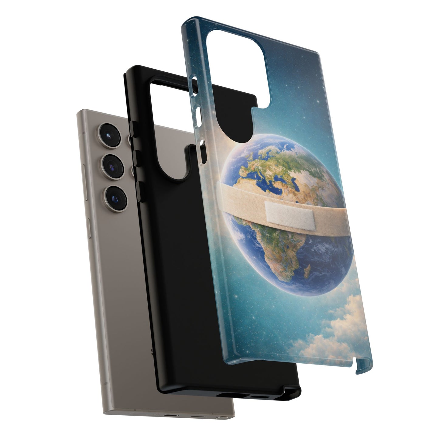 Earth Band Tough Case — Protective Planet Phone Case with Global Design