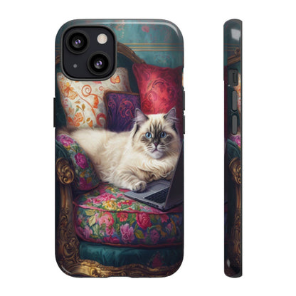 "Purr-sian Productivity" Mobile Phone Case