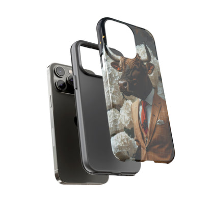 "The Genteel Bull" Mobile Phone Case
