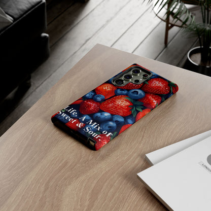 "Life. A Mix of Sweet and Sour" Mobile Phone Case