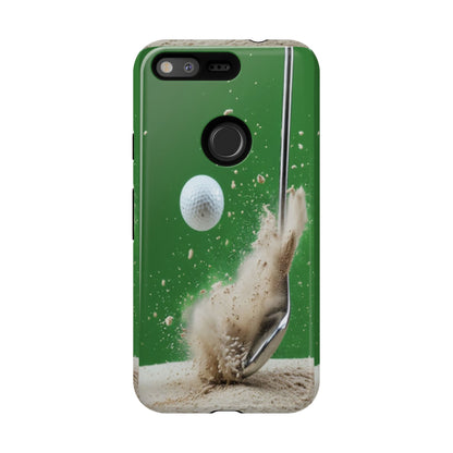 "Bunker Shot" Mobile Phone Case (light green)