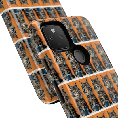 "Bad Hair, Good Coffee - we all need balance" Mobile Phone Case