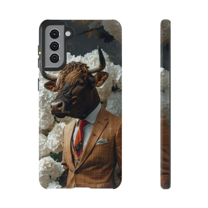 "The Genteel Bull" Mobile Phone Case