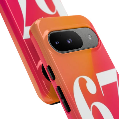 "67" Mobile Phone Case