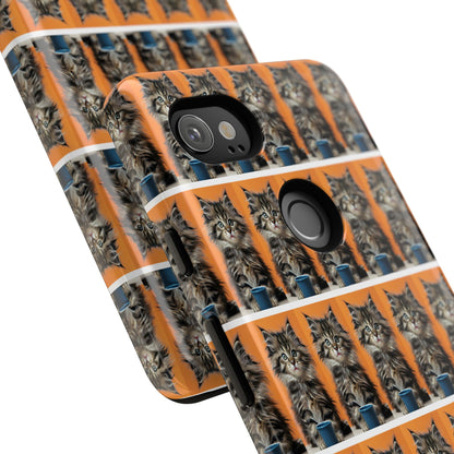 "Bad Hair, Good Coffee - we all need balance" Mobile Phone Case