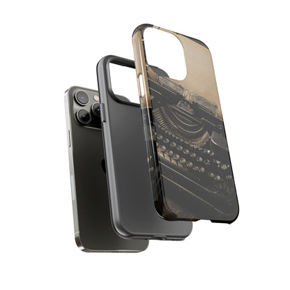 "Fade in. A Writer at the Cusp of Genius" Mobile Phone Case