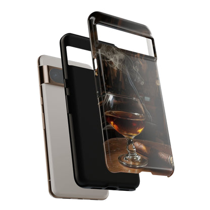 "Hot Whiskey and Cigar" Mobile Phone Case