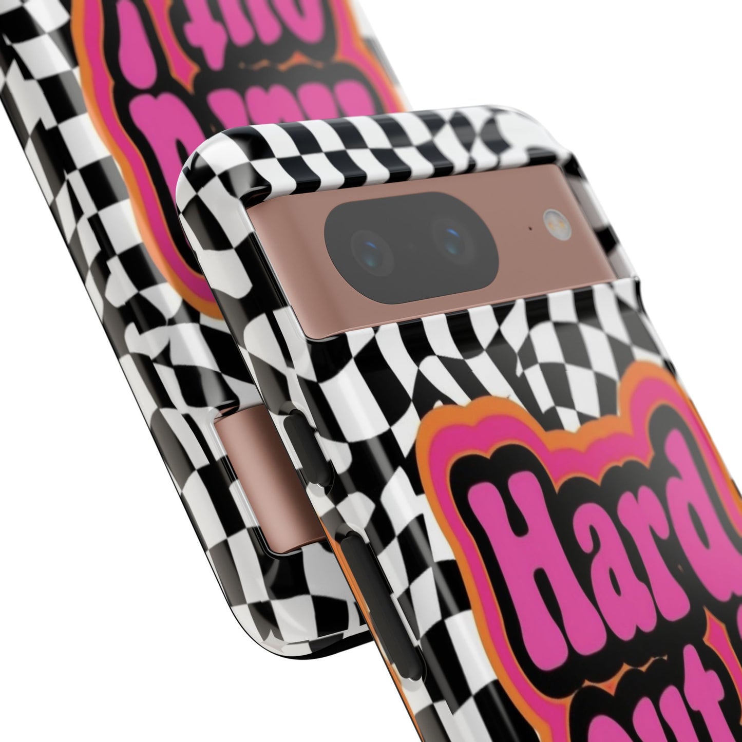 "Hard Out" Mobile Phone Case (pink)