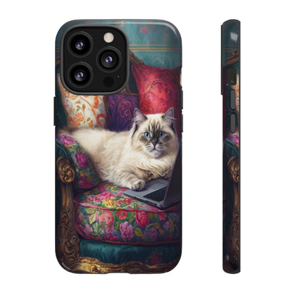 "Purr-sian Productivity" Mobile Phone Case
