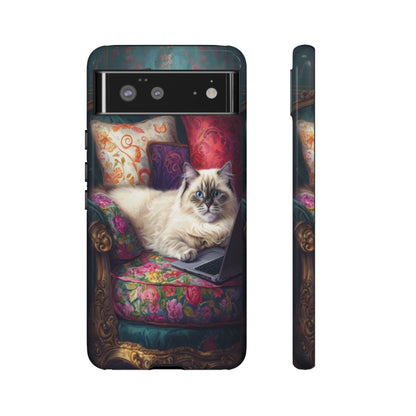 "Purr-sian Productivity" Mobile Phone Case