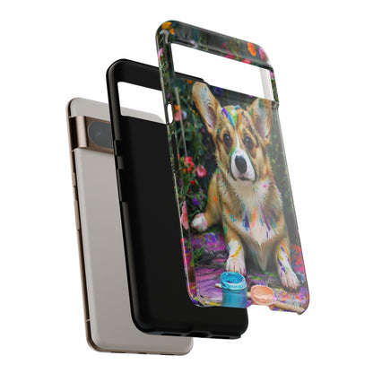 "Paint It Corgi" Mobile Phone Case
