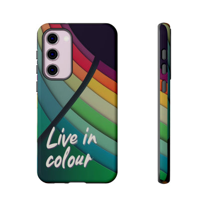 "Live in Colour" Mobile Phone Case