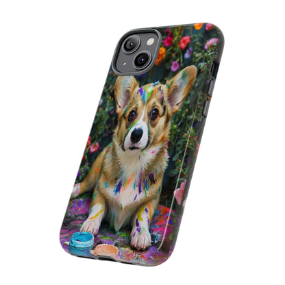 "Paint It Corgi" Mobile Phone Case