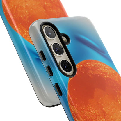 "The Feathered Assembly" Mobile Phone Case (orange)