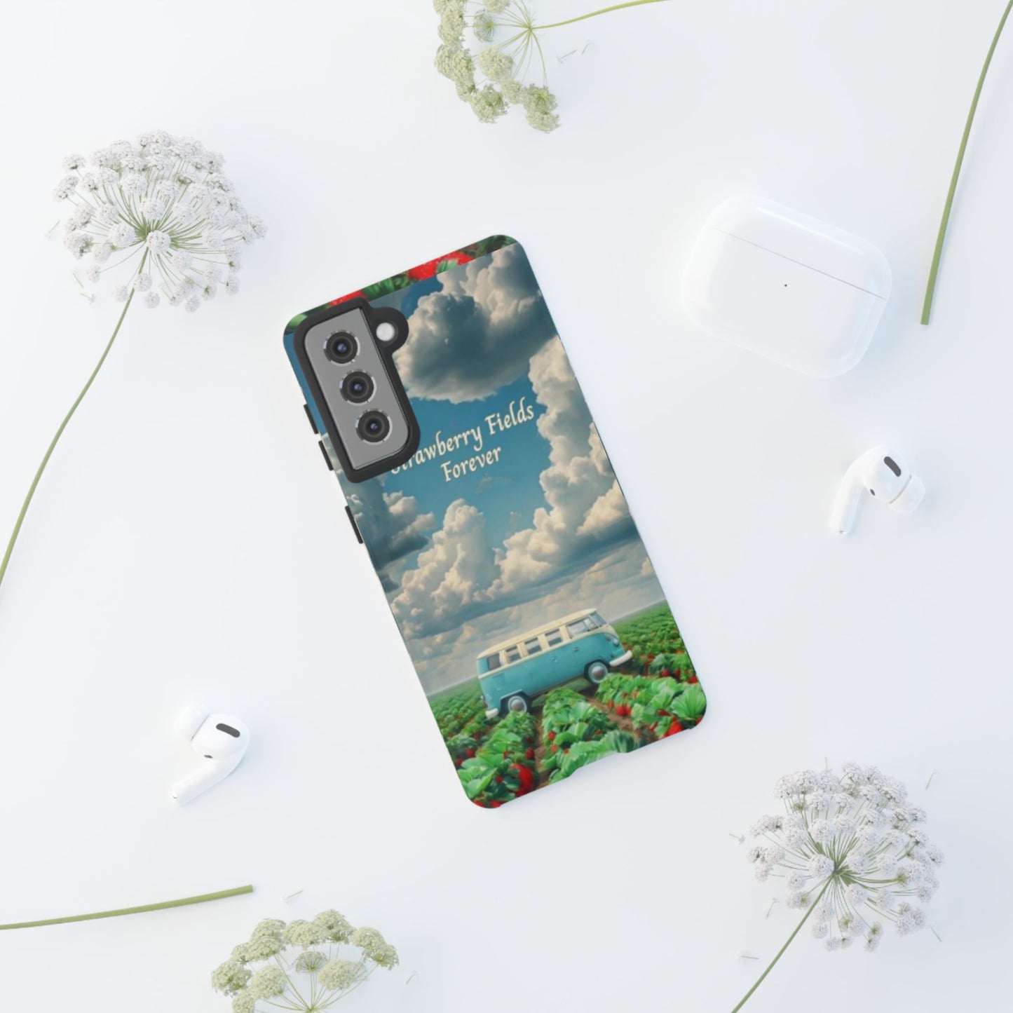 "Life is Short.  Vintage Summer Vibes" Mobile Phone Case