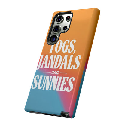 "Togs, Jandals and Sunnies" Mobile Phone Case