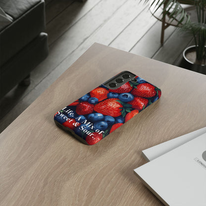"Life. A Mix of Sweet and Sour" Mobile Phone Case