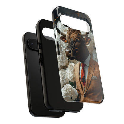 "The Genteel Bull" Mobile Phone Case