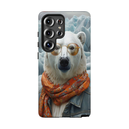 "Urban Zen Polar Bear" Mobile Phone Case
